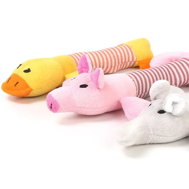 Squeak Plush Dog Toy