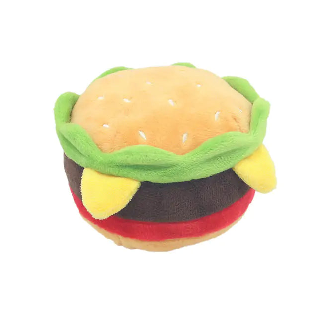 Hamburger Pet Plush Toy