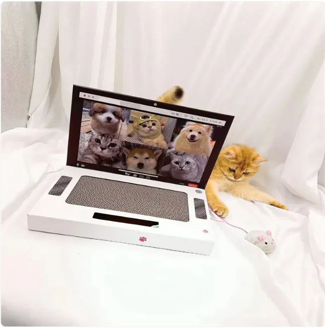 Notebook-Style Cat Scratcher