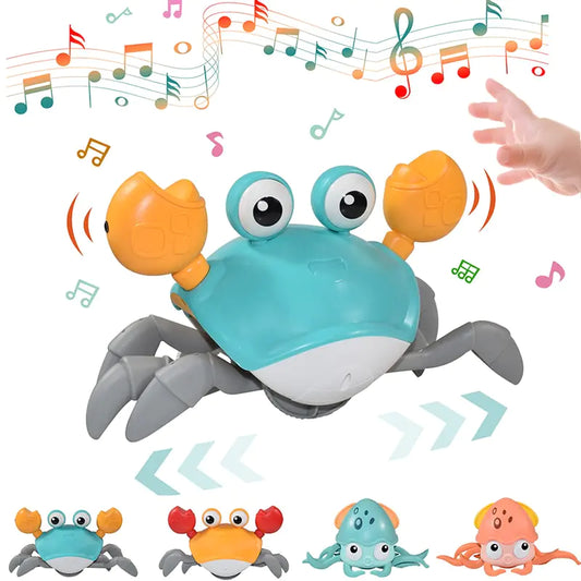 Electronic Crab Octopus Crawling Toy: Educational Toddler Gift