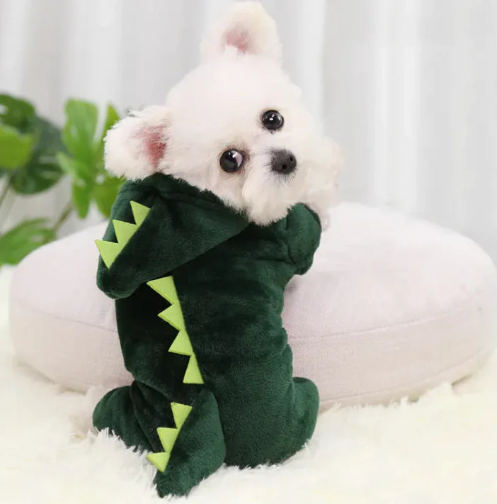 Dino Snuggle Dog Outfit