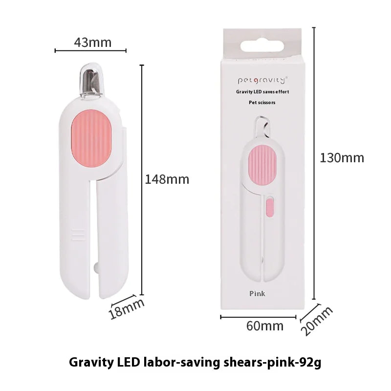 LED Precision Pet Nail Clippers