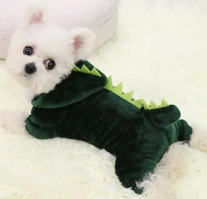 Dino Snuggle Dog Outfit