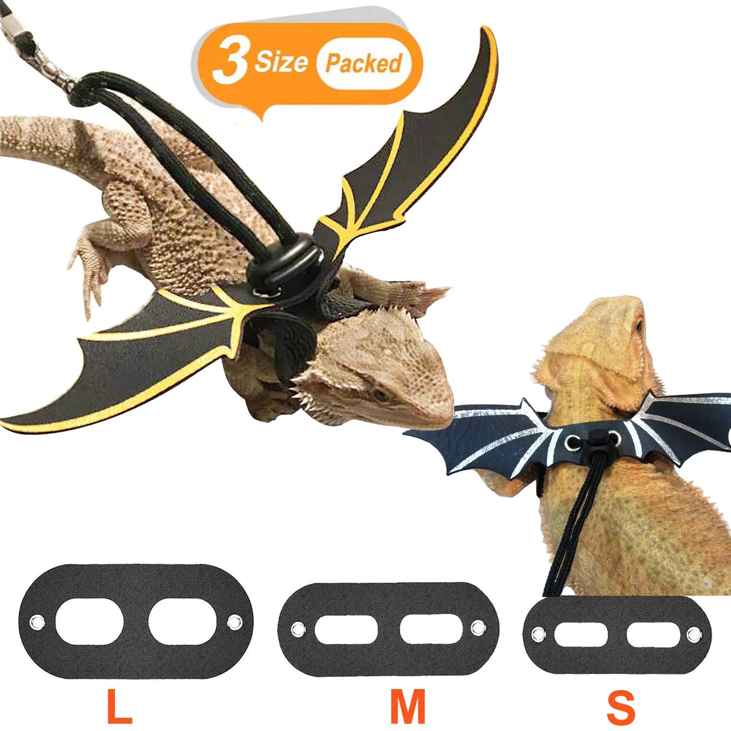 Lizard Pulling Rope: Leather-Winged Pet