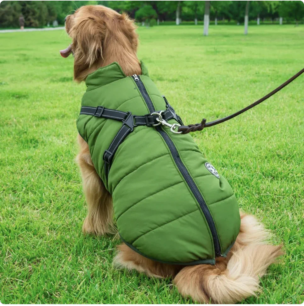 Hi-Vis Waterproof Dog Jacket