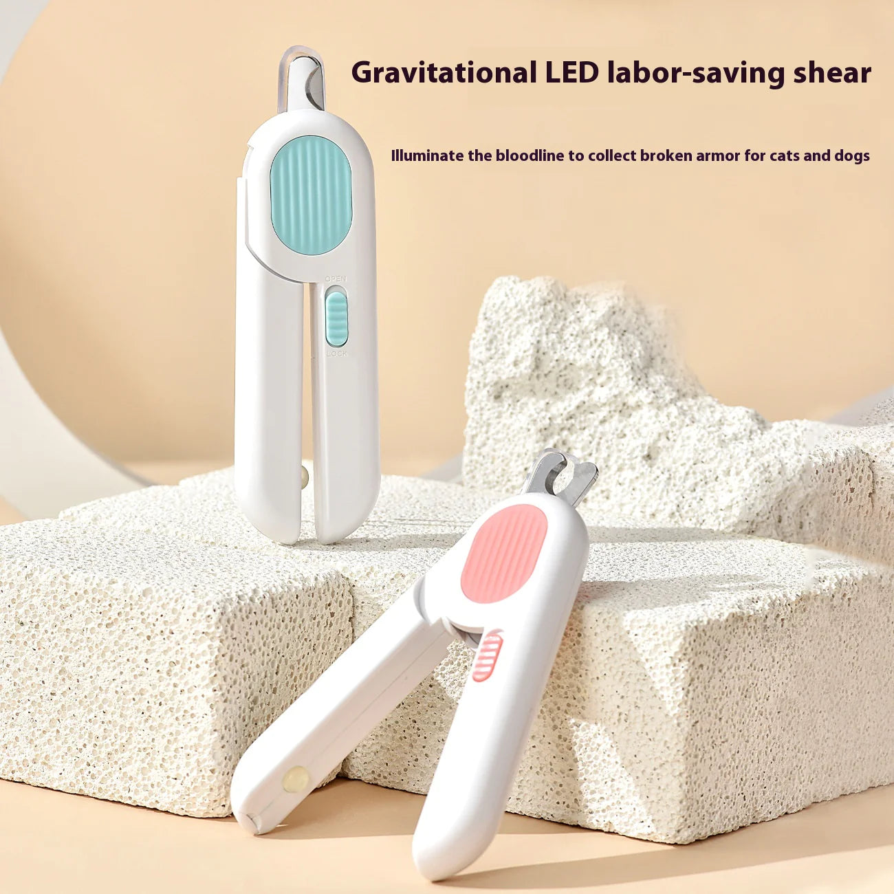 LED Precision Pet Nail Clippers